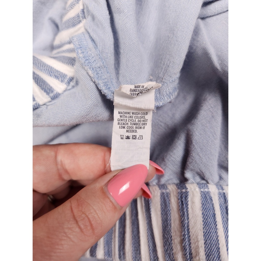 Aerie X-Large Blue Star Pajama Pants Velvet Waist‎ Drawstring - Picture 10 of 10